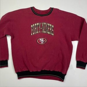 Vintage San Francisco 49ers Embroidered Crewneck sweatshirt
